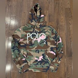 Ralph Lauren Polo 1992 Camouflage Hoodie - Size M